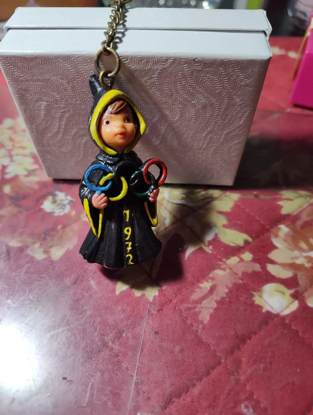 1972 Munich  Olympic Keychain Rare Minon
